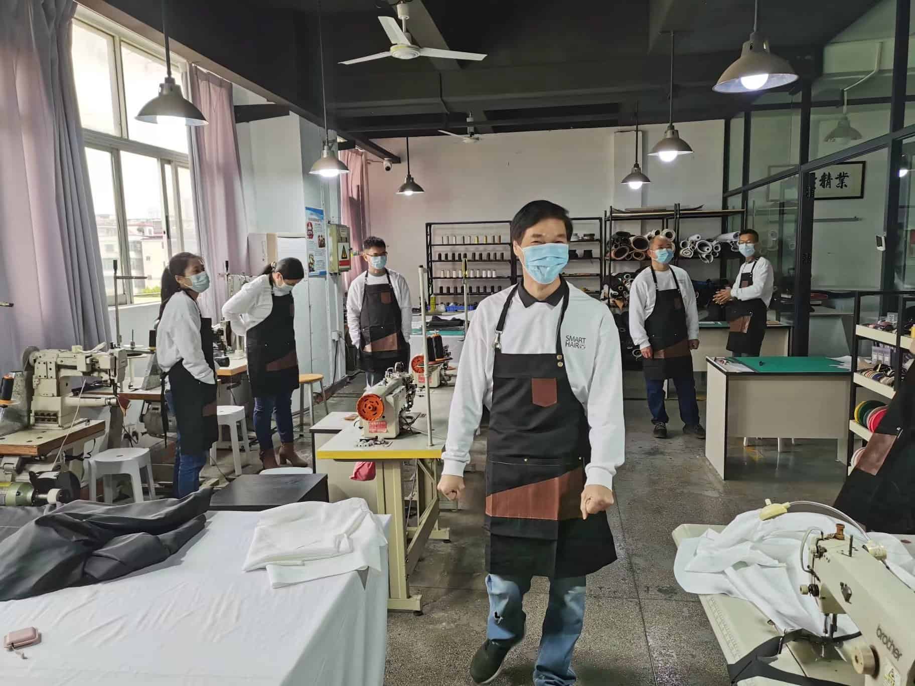 sample making room of diaper bag supplier