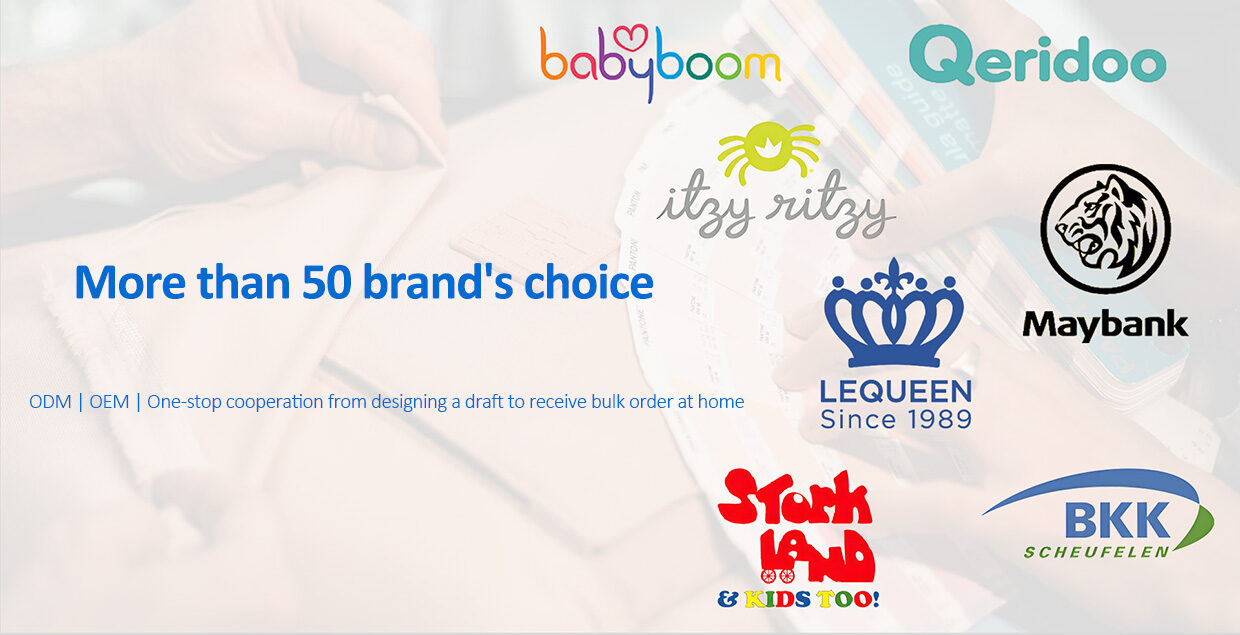 more than 50 cooperated baby product brands
