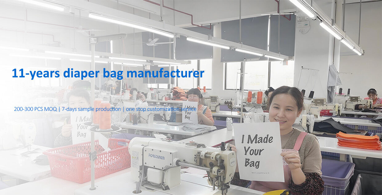 11 years diaper bag manufacturer